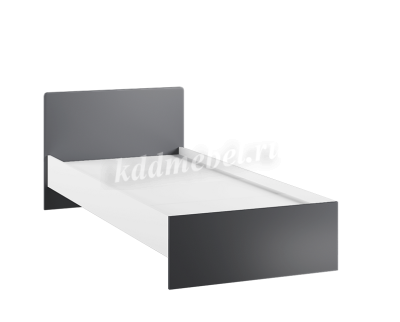 Кровать Кэнди ККР-2 (Графит/Белый)