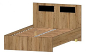 Кровать Гамма 1.2 (Дуб вотан)