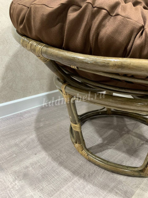 Кресло Papasan (Ротанг №6, ткань Matador 10)