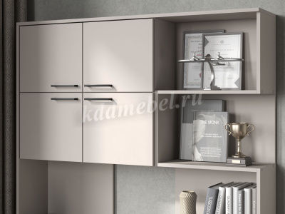 Стол компьютерный Брауни левый (Кашемир)