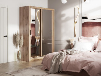 Шкаф-купе  Дрим- 2_1,5_дуб вотан