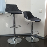 Стул барный J-700 (ЧерныйБелый) (2)