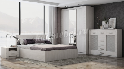 Кровать Ривьера 1.4 (Анкор светлый)