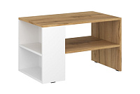 Стол журнальный СЖ-21 (Бунрати/Белый)