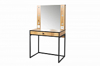 Трюмо Берген-2 (Дуб крафт золотой/Черный)