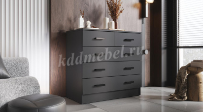 Комод К800 3/2 (Графит)