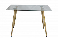 Стол обеденный DT-04-C NEW 110 (Прозрачный)