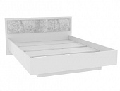 Кровать Софи парящая 1.4 (Белый/Бетон светлый)
